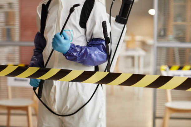 Professional Biohazard Cleanup technician working in Meridian, CA